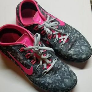 Nike Free leopard print